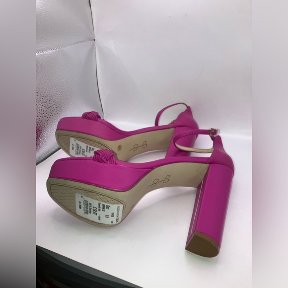 Jessica Simpson Pink Heels 8.5 - Picture 5 of 10